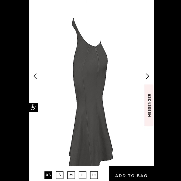 House of CB Juliette shadow halter gown - Picture 9 of 10